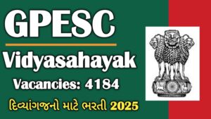 GPESC Vidyasahayak Recruitment 2025: Apply Online for 4,184 Posts