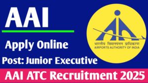 AAI ATC Recruitment 2025